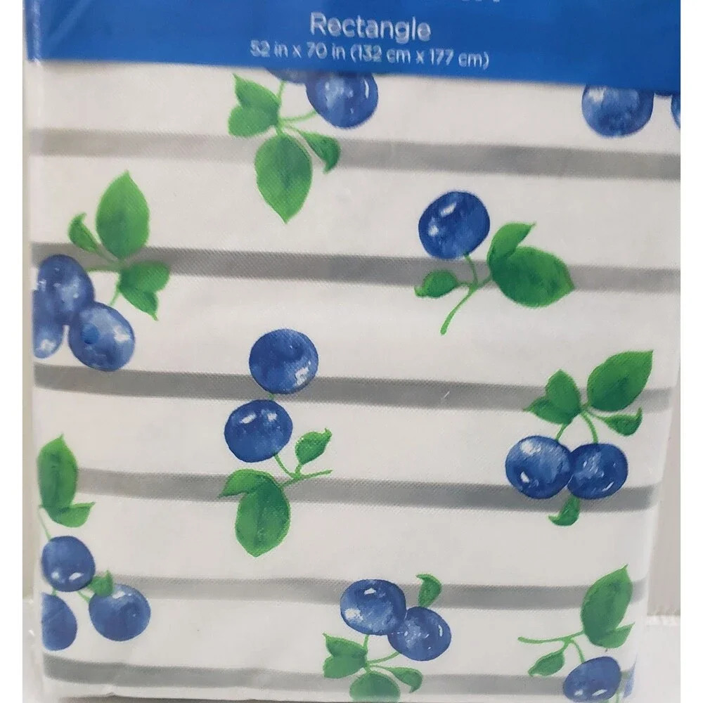 Peva Vinyl Tablecloth,52